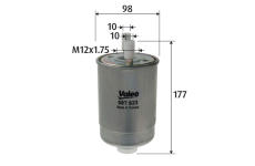 palivovy filtr VALEO 587623