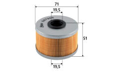 Palivový filtr VALEO 587906