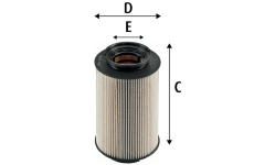 Palivový filtr VALEO 587909