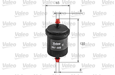 palivovy filtr VALEO 587009