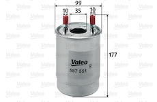 palivovy filtr VALEO 587551