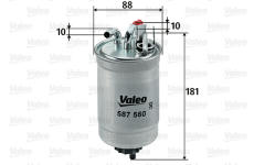 palivovy filtr VALEO 587560