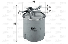 palivovy filtr VALEO 587563