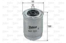 Palivový filtr VALEO 587721