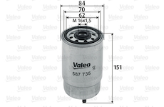 palivovy filtr VALEO 587735