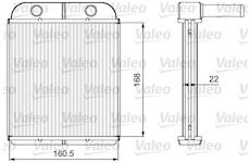 Výměník tepla, vnitřní vytápění VALEO 811559