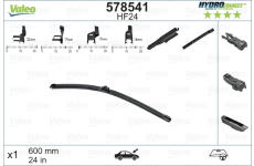 List stěrače VALEO 578541