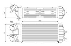 chladič turba VALEO 817706