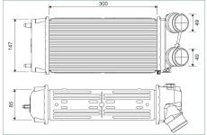 chladič turba VALEO 817845