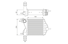 chladič turba VALEO 817882