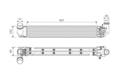 Chladič turba VALEO 818228