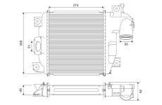 Chladič turba VALEO 818321