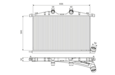 Chladič turba VALEO 818374