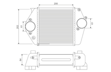 chladič turba VALEO 818380