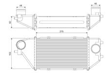 chladič turba VALEO 818381