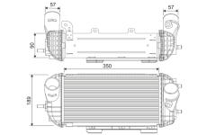 Chladič turba VALEO 818538