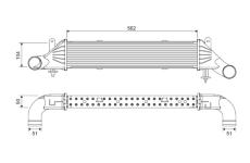 chladič turba VALEO 818540