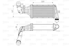 Chladič turba VALEO 818660