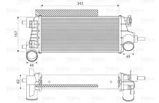 Chladič turba VALEO 818667