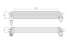 Chladič turba VALEO 818696