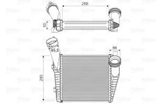 chladič turba VALEO 818814