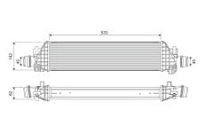 chladič turba VALEO 822904