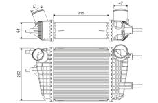 chladič turba VALEO 822913