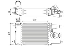 Chladič turba VALEO 822916