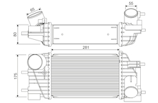 chladič turba VALEO 822919