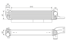 chladič turba VALEO 822923