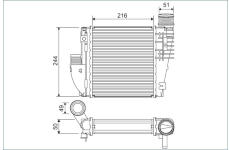 chladič turba VALEO 822927