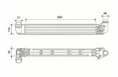 Chladič turba VALEO 822940