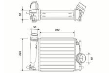 Chladič turba VALEO 822941