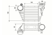 Chladič turba VALEO 822952