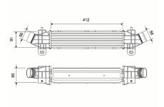 Chladič turba VALEO 881573