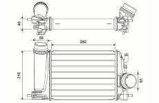 Chladič turba VALEO 881577