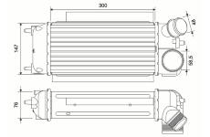Chladič turba VALEO 881579