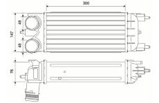 Chladič turba VALEO 881582