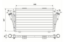 Chladič turba VALEO 881584