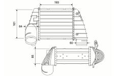 Chladič turba VALEO 881593