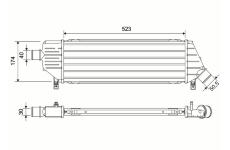 Chladič turba VALEO 881598