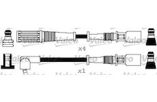 Sada kabelů pro zapalování VALEO 346618