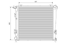 Chladič, chlazení motoru VALEO 701626