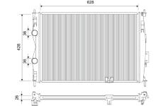 Chladič, chlazení motoru VALEO 701894