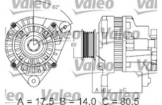 generátor VALEO 437427