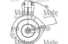 Startér VALEO 455914