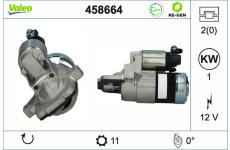 Startér VALEO 458664