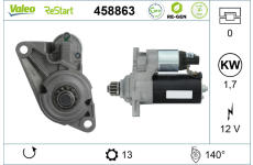 Startér VALEO 458863