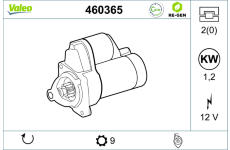 Startér VALEO 460365