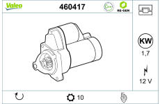 Startér VALEO 460417